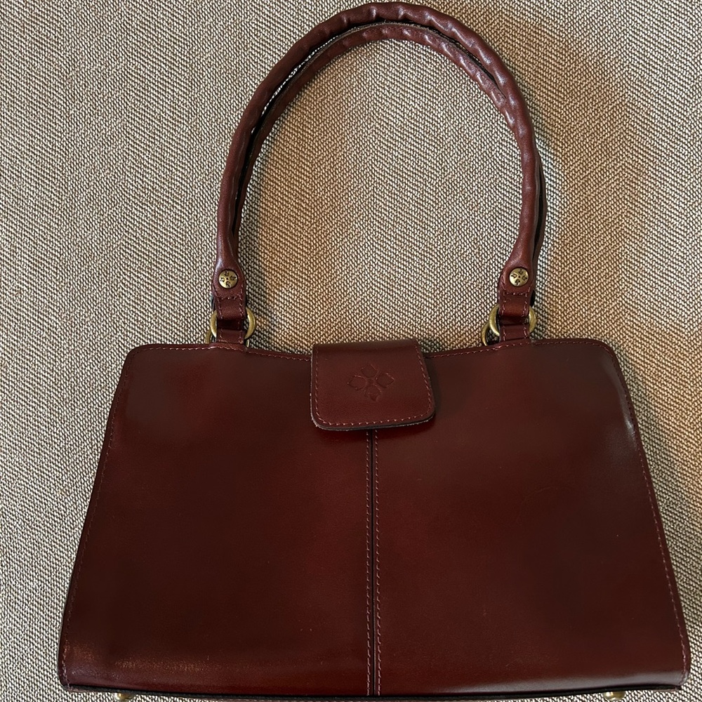 Patricia Nash Rienzo satchel shoulder bag purse leather - Picture 3 of 11